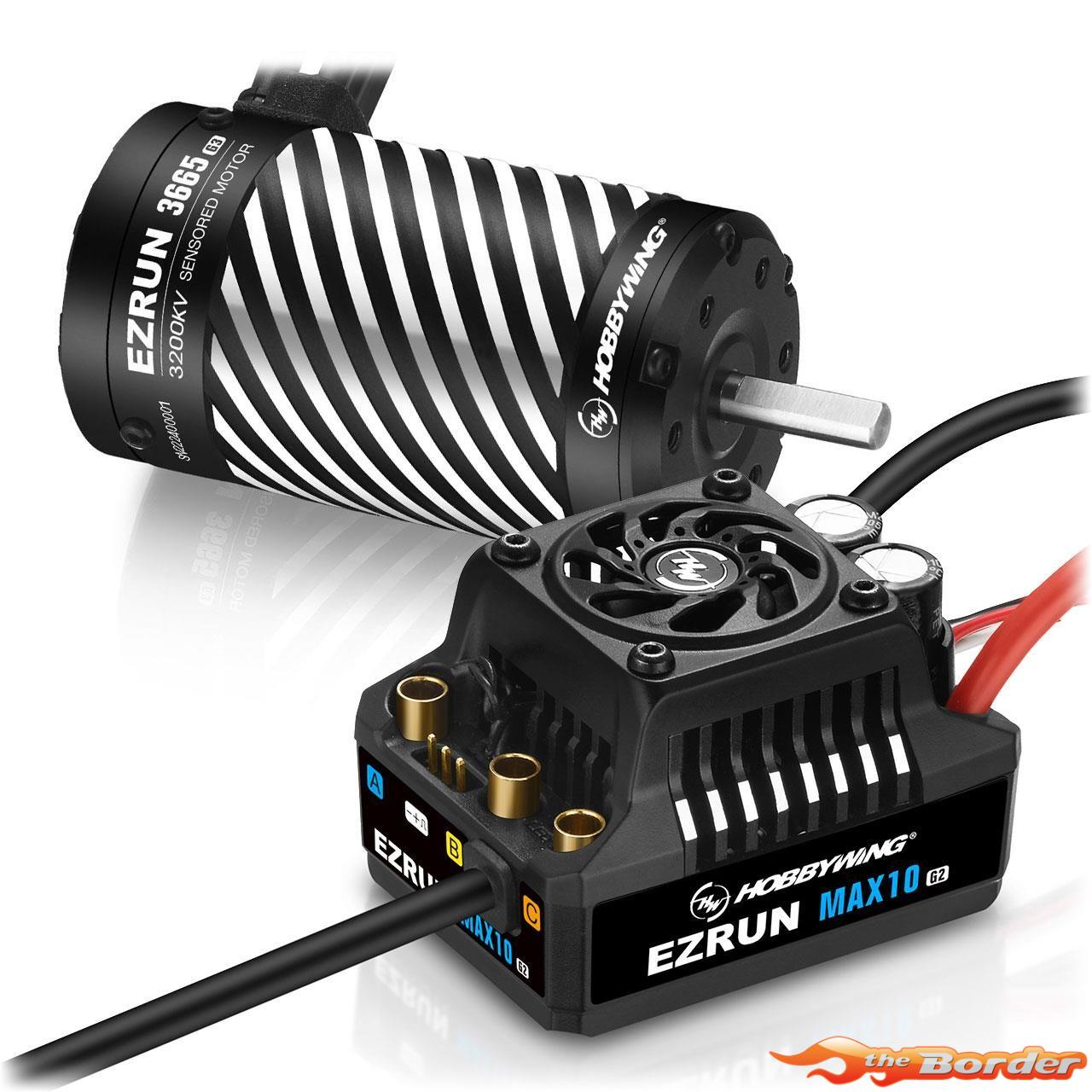 HOBBYWING EZRUN MAX10 G2 140A 3665SD 3200KV - COMBO – D.P Modellismo - Foto 3