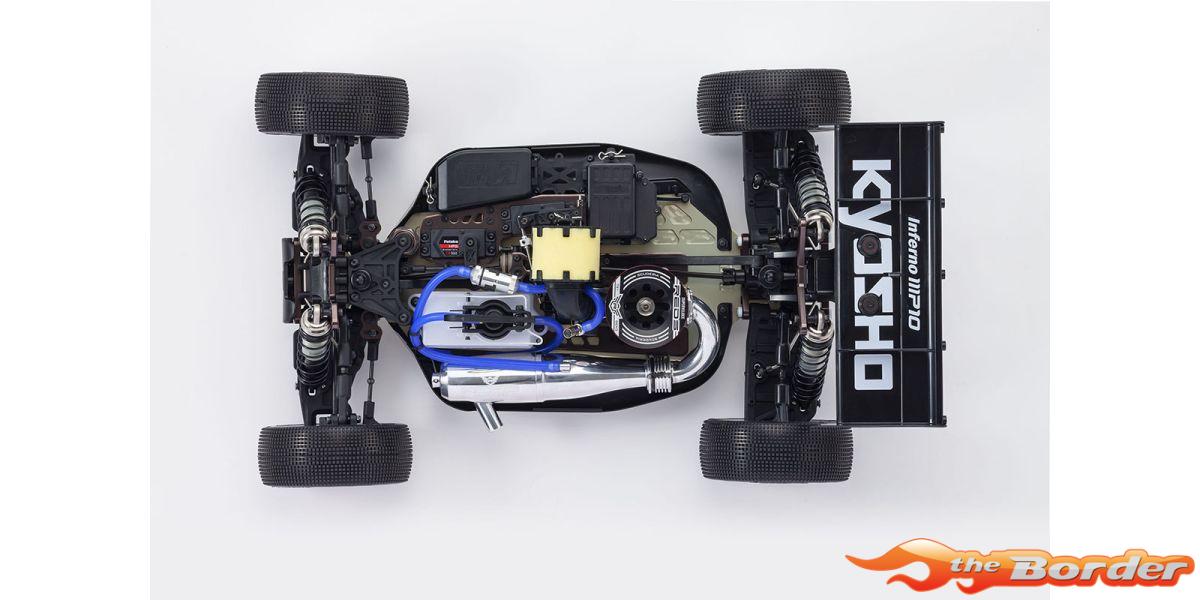 Kyosho Inferno MP10 TKI3 Green 1/8 4WD Buggy Kit 33026B - Afbeelding 15
