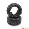 Kyosho Tires 50x83x36mm Kyosho Turbo Optima (2) Hard - Block type OTT244H - Afbeelding 2