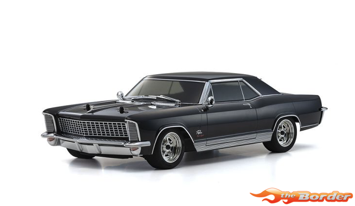 Kyosho 1/10 RTR 4WD MK2 (L) Buick Riviera 1965 Regal Black 34434T1B - Afbeelding 3
