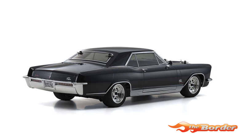 Kyosho 1/10 RTR 4WD MK2 (L) Buick Riviera 1965 Regal Black 34434T1B - Afbeelding 5