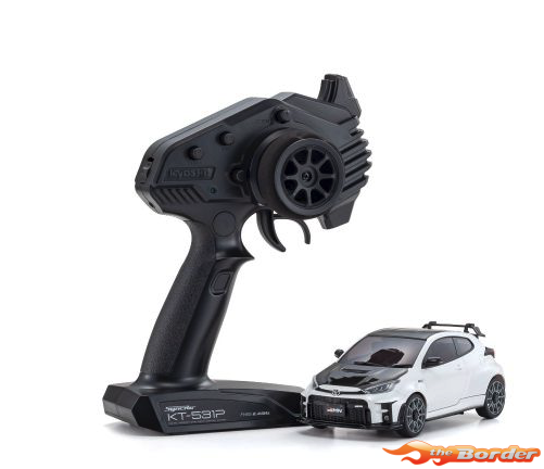 Kyosho Mini-Z AWD Toyota GRMN Yaris Circuit Package White 32640PW