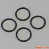 Kyosho O-Ring P19 (4) Black / RC Surfer ORG19BK - Afbeelding 2