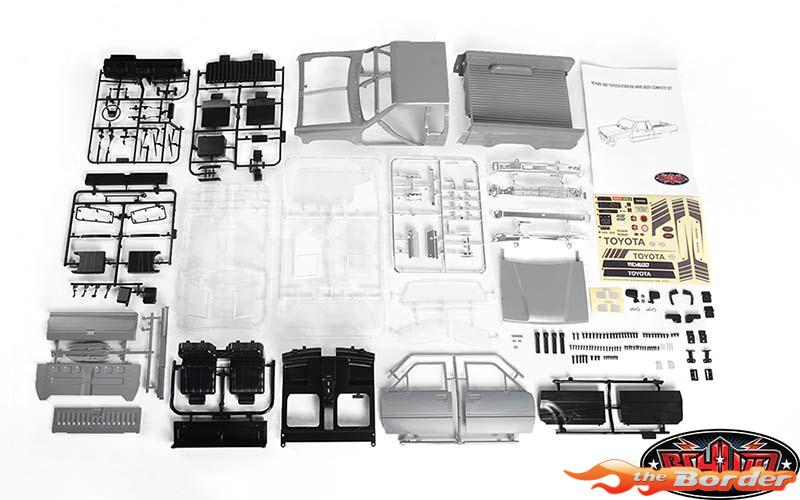 RC4WD 1987 Toyota XtraCab Hard Body Complete Set RC4ZB0216 - Afbeelding 5
