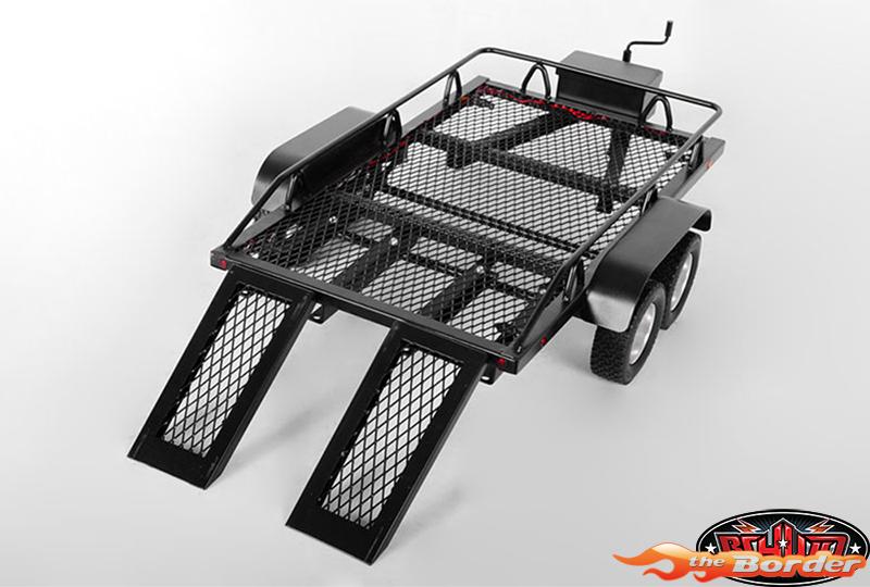 RC4WD BigDog 1/10 Dual Axle Scale Car/Truck Trailer RC4ZH0003 - Afbeelding 6