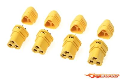 Revtec MT30 Connector 3-Polig Male 4pcs. 1090-002