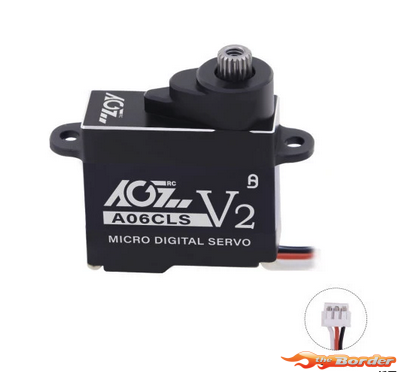 AGF-RC A06CLSV2 (20T) Alum. Mini Servo High Precision 3KG