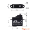 AGF-RC A06CLSV2 (20T) Alum. Mini Servo High Precision 3KG - Afbeelding 2