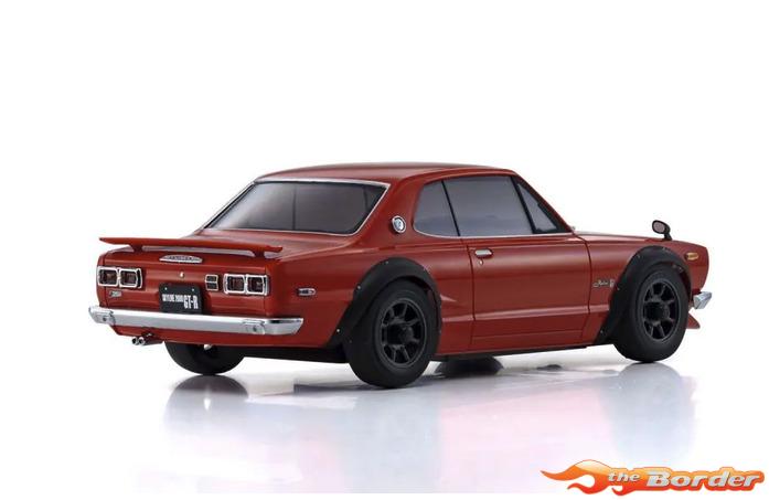Kyosho Mini-Z Body Set Nissan Skyline 2000 GTR KPCG10 Red 60th Anniv MZP466R60 - Afbeelding 5