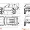 CrossRC Crawling RTR EMO X2 Metallic Blue 1/8 90100113 - Afbeelding 6