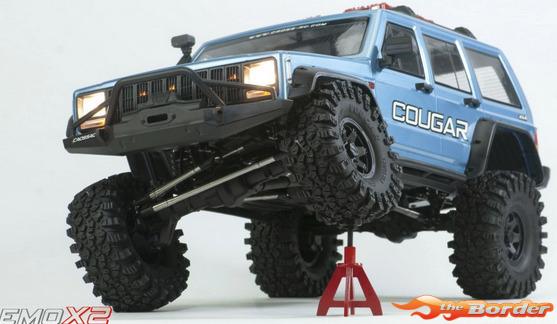 CrossRC Crawling RTR EMO X2 Glacier Blue 1/8 90100111 - Afbeelding 6