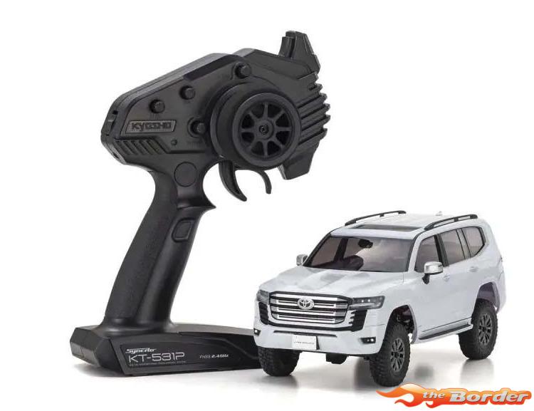 Kyosho Mini-Z 4x4 MX-01 Toyota Land Cruiser 300 White 32533PW