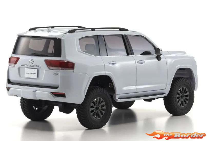 Kyosho Mini-Z 4x4 MX-01 Toyota Land Cruiser 300 White 32533PW - Afbeelding 3