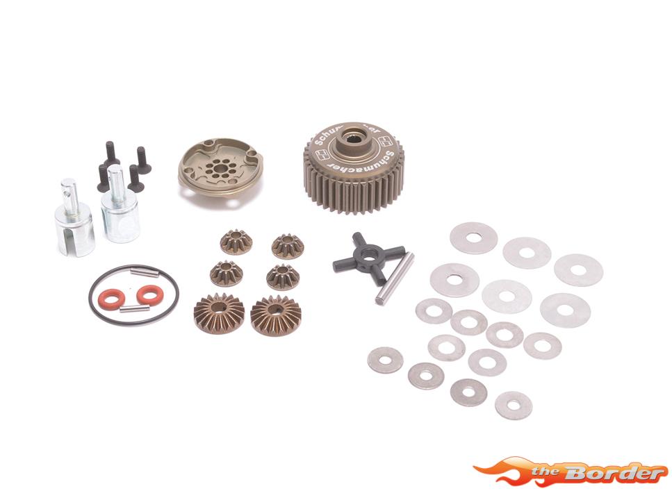Schumacher Alloy Diff Complete V2 - KR,KD,LD/2/3,ST/2 U8396