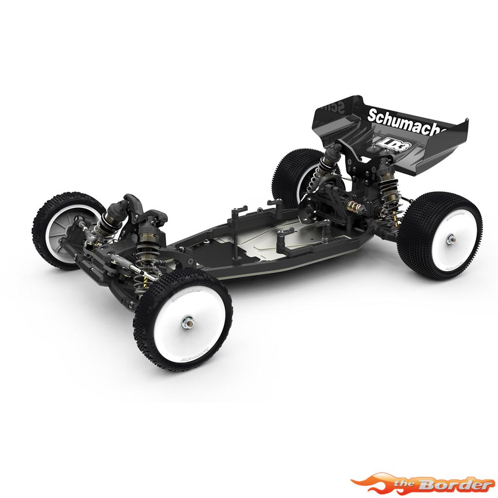 Schumacher Cougar LD3 1/10 2WD Buggy Kit (Mod, Dirt of Stock Spec) K208 / K209 / K210 - Afbeelding 4