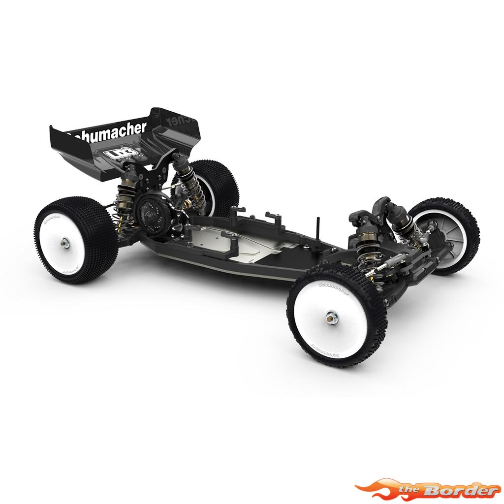 Schumacher Cougar LD3 1/10 2WD Buggy Kit (Mod, Dirt of Stock Spec) K208 / K209 / K210 - Afbeelding 7