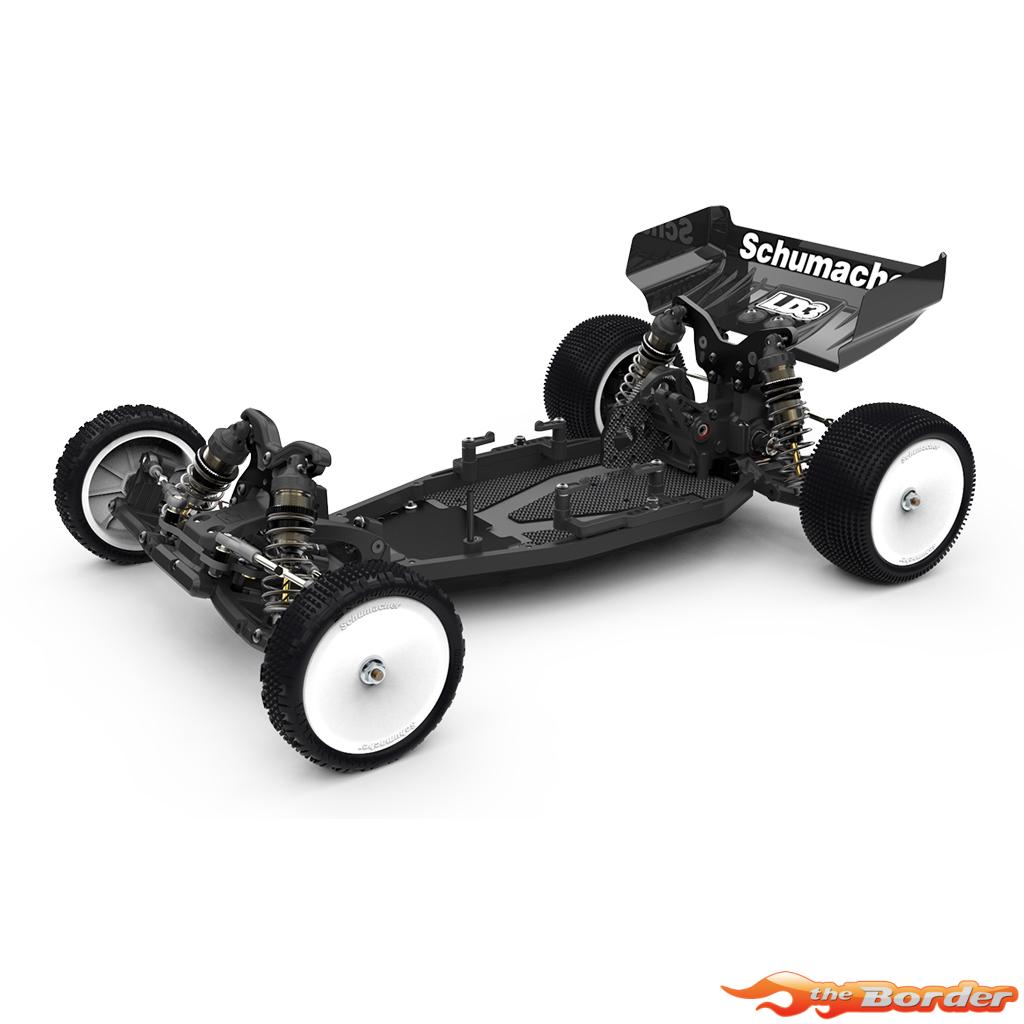 Schumacher Cougar LD3 1/10 2WD Buggy Kit (Mod, Dirt of Stock Spec) K208 / K209 / K210 - Afbeelding 9