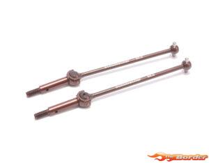 Schumacher Driveshaft Assembled CVD 65.5mm (2) - LD3D U8603