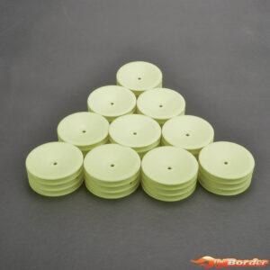 Schumacher Wheel Front Med 2WD-Neon Yellow v2 (10) U7457