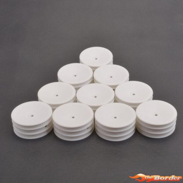 Schumacher Wheel Front Med 2WD - White (10) U7467