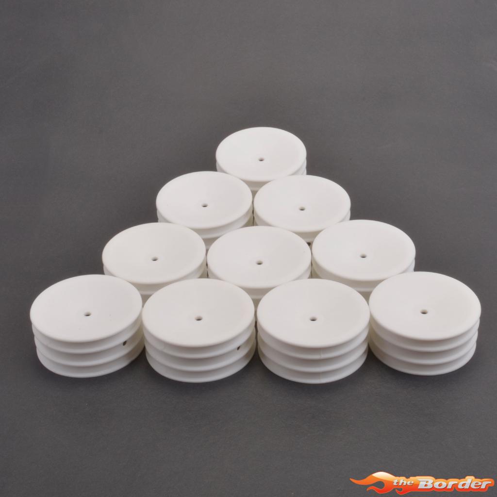 Schumacher Wheel Front Med 2WD - White (10) U7467