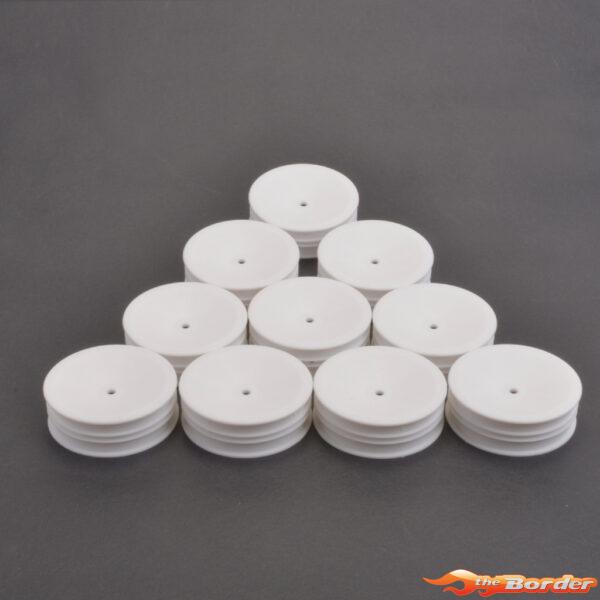 Schumacher Wheel Front Slim 2WD - White (10) U7466