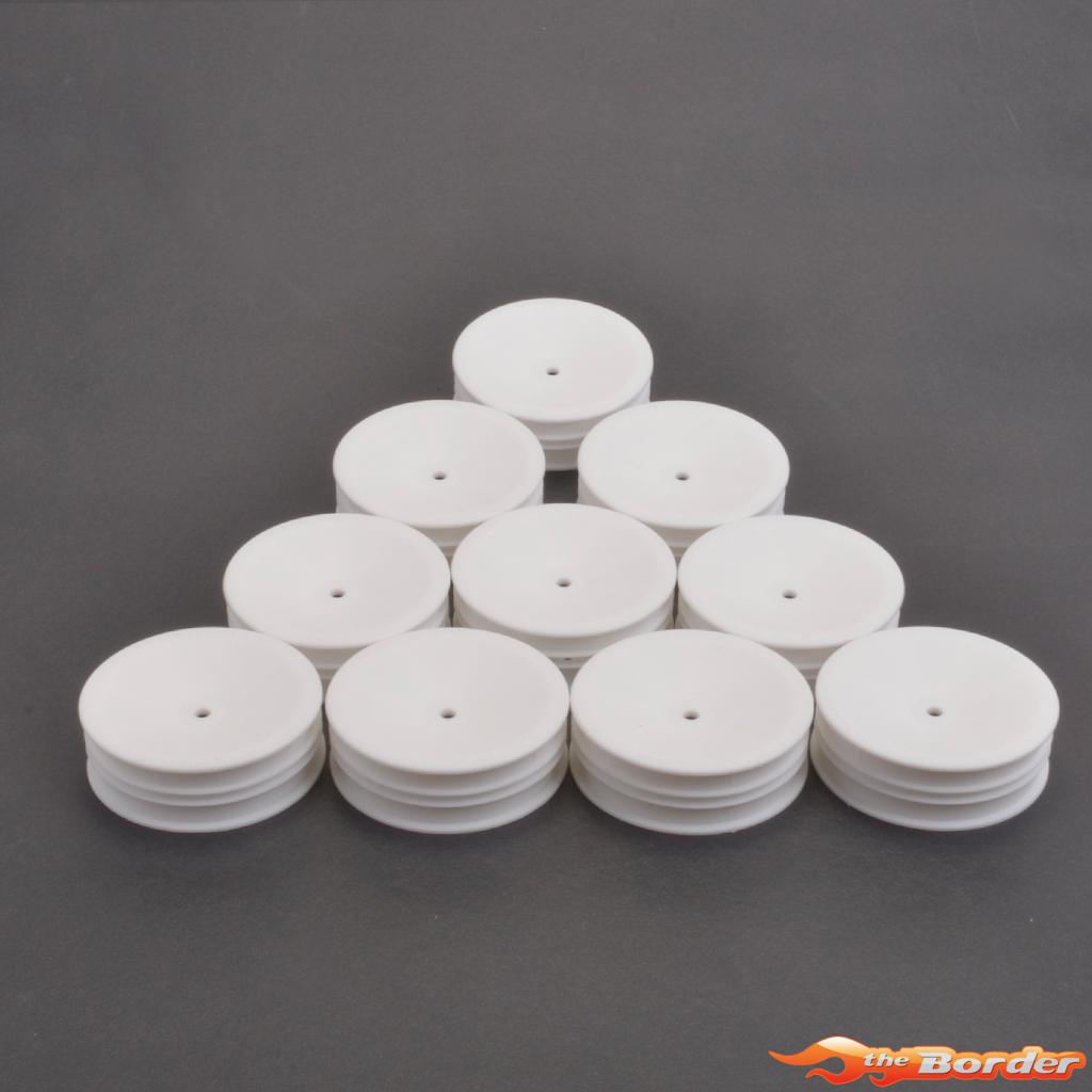 Schumacher Wheel Front Slim 2WD - White (10) U7466