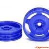 Tamiya 2WD Buggy Front Star-Dish Wheels Blue 54680 - Afbeelding 2