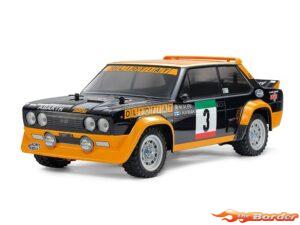 Tamiya M-Chassis Bodyset Fiat 131 Abarth Rally Olio (239mm) 51710