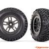 Traxxas Preglued SCT Tires Split-Spoke Gray Wheels/Tyres 6964 - Afbeelding 2