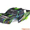 Traxxas Slash Body Green (Clipless Mounting) (Painted, Decals Applied) 6932-GRN - Afbeelding 2