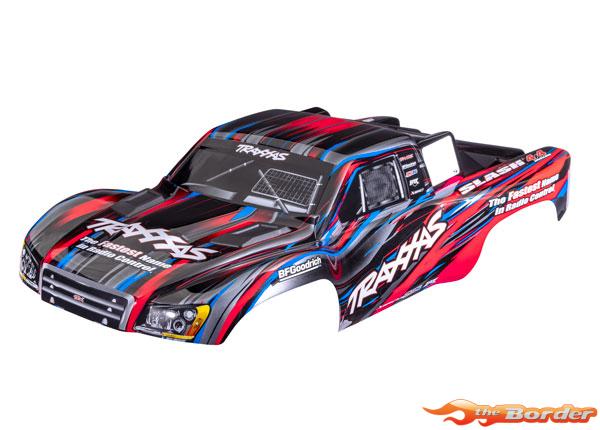 Traxxas Slash Body Red (Clipless Mounting) (Painted, Decals Applied) 6932-RED