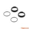 XRAY ULP Alu Shock Adjustable Nut - V2 - Black (2) 308046-K - Afbeelding 2