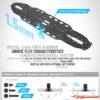 XRAY X4'24 Alu Flex Chassis 1.5Mm - Swiss 7075 T6 301020 - Afbeelding 2