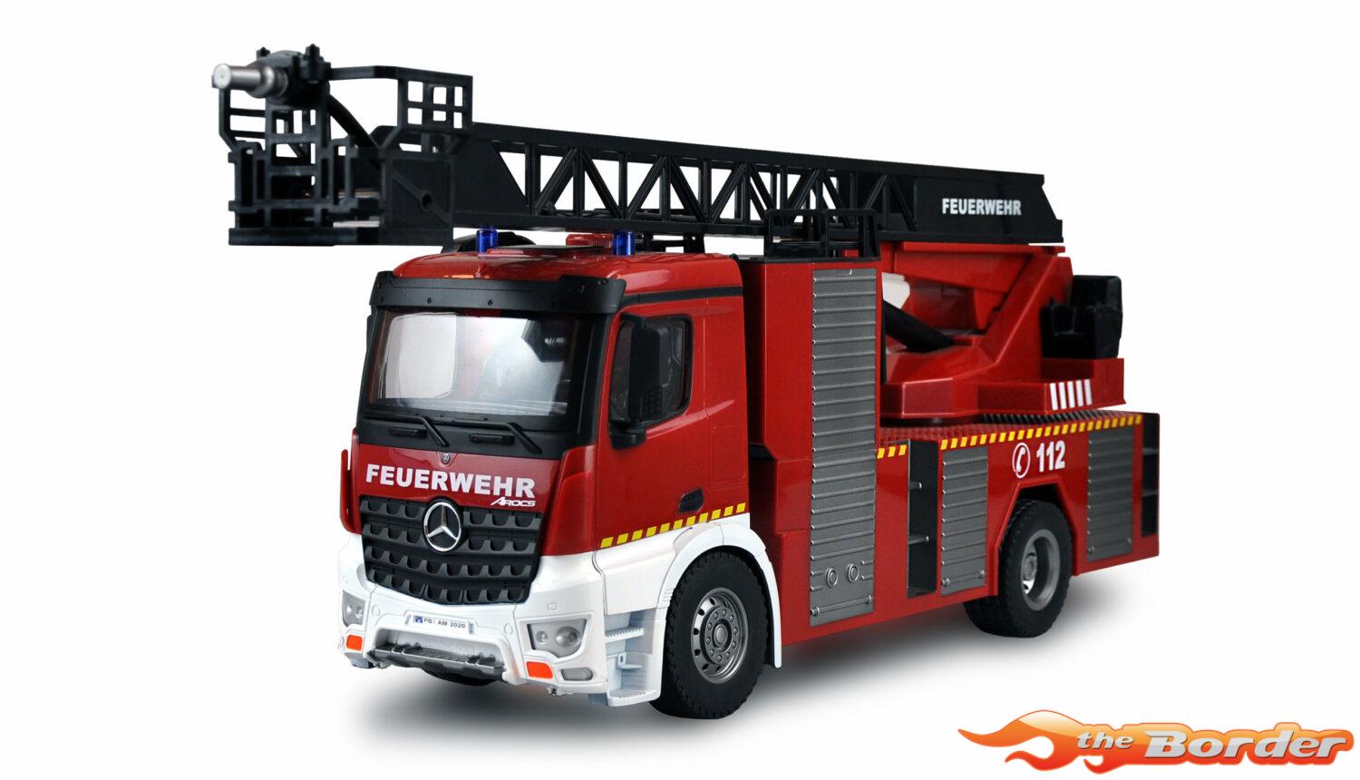 Amewi Mercedes Brandweer Ladderwagen 1/18 Light + Sound 22502