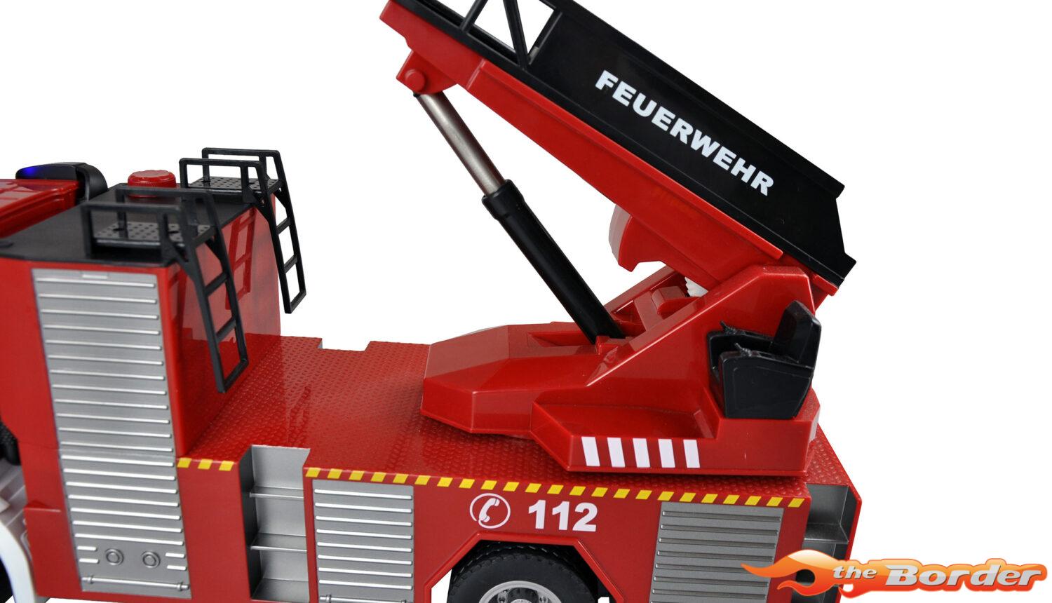 Amewi Mercedes Brandweer Ladderwagen 1/18 Light + Sound 22502 - Afbeelding 4