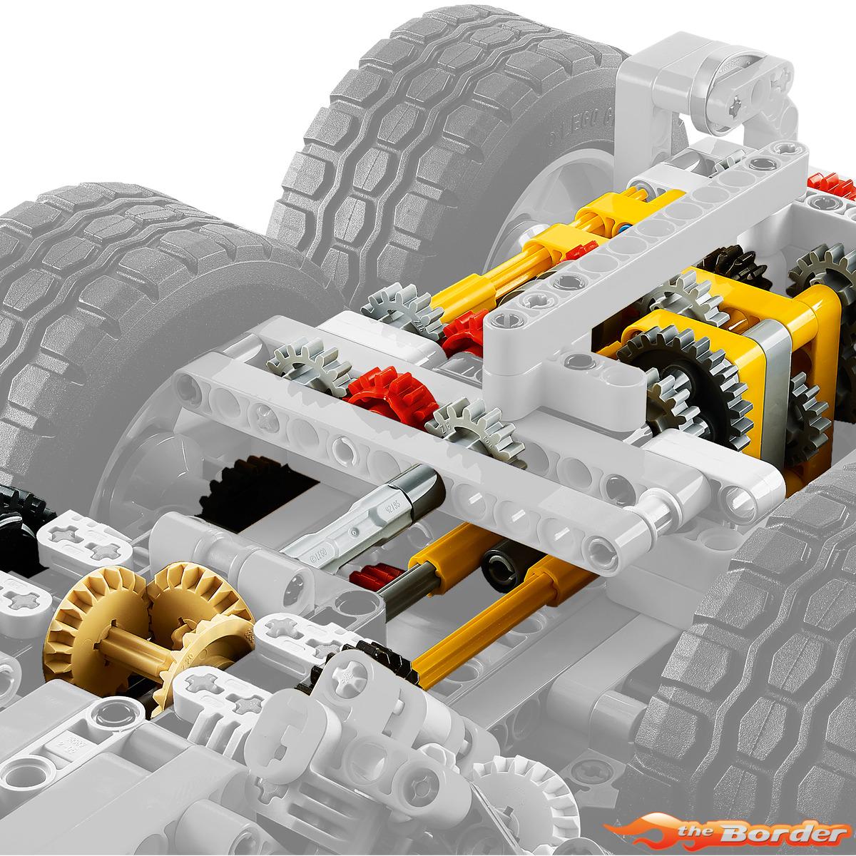 Lego Volvo 6x6 Truck met kieptrailer Technic 42114 - Afbeelding 5