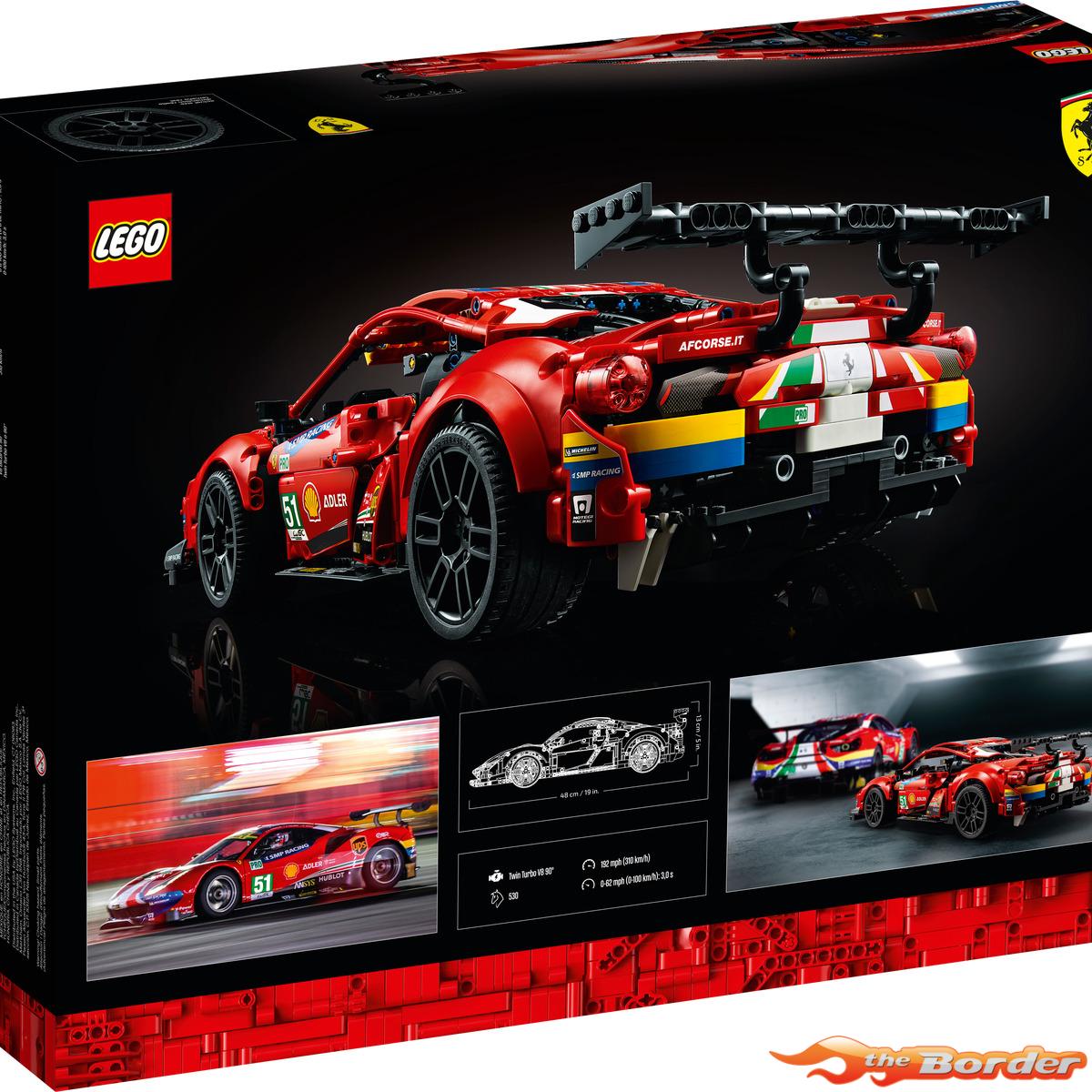 Lego Ferrari 488 GTE "AF Corse #51" Technic 42125 - Afbeelding 12