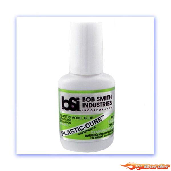 Bob Smith Industries Plastic Cure Brush on Gap Filler Super Glue 14.2g BSI-105