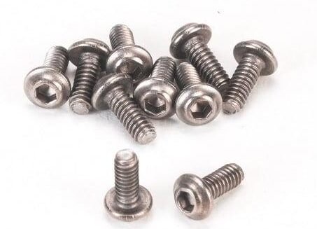 PN Racing M2x5 Stainless Steel UFO Head Hex Screw 706605