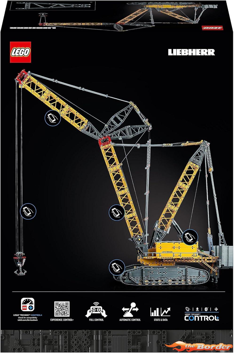 Lego Liebherr Rupsbandkraan LR 13000 42146 - Afbeelding 9