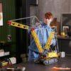 Lego Liebherr Rupsbandkraan LR 13000 42146 - Afbeelding 8