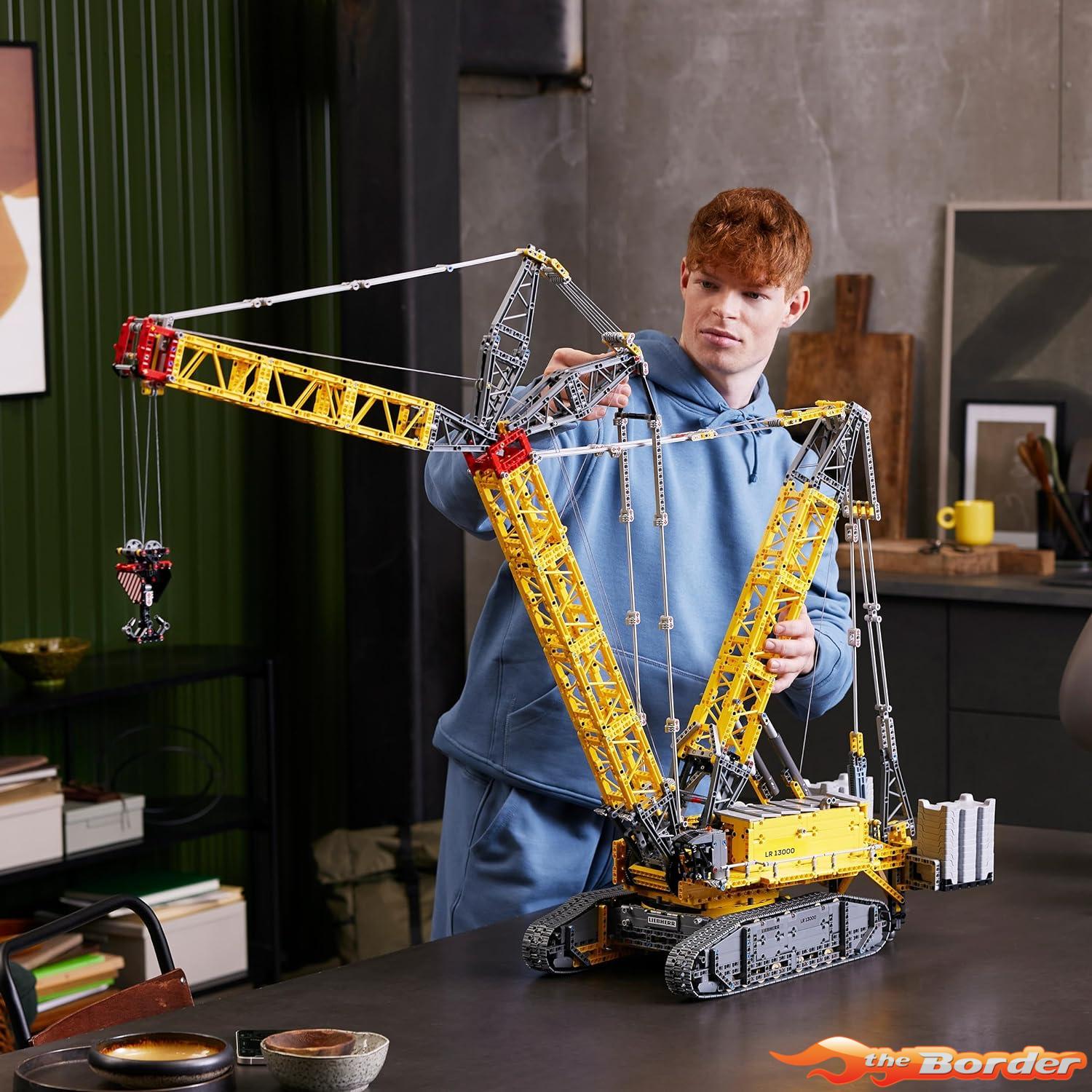Lego Liebherr Rupsbandkraan LR 13000 42146 - Afbeelding 8