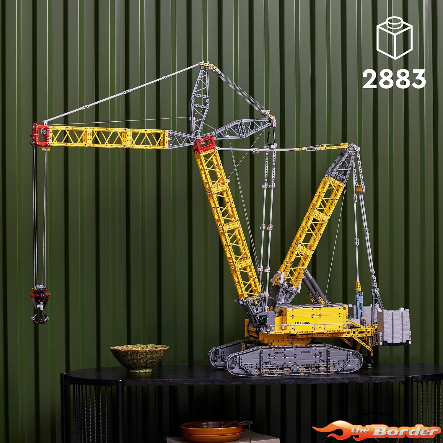Lego Liebherr Rupsbandkraan LR 13000 42146 - Afbeelding 3