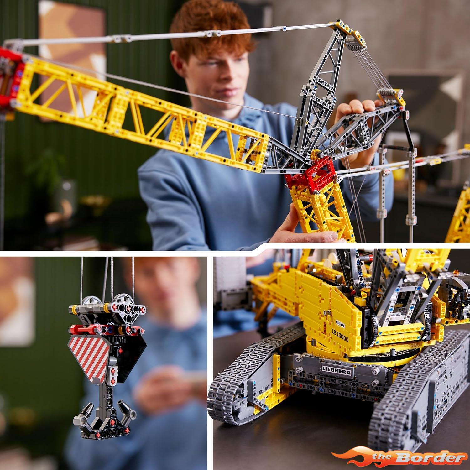 Lego Liebherr Rupsbandkraan LR 13000 42146 - Afbeelding 6