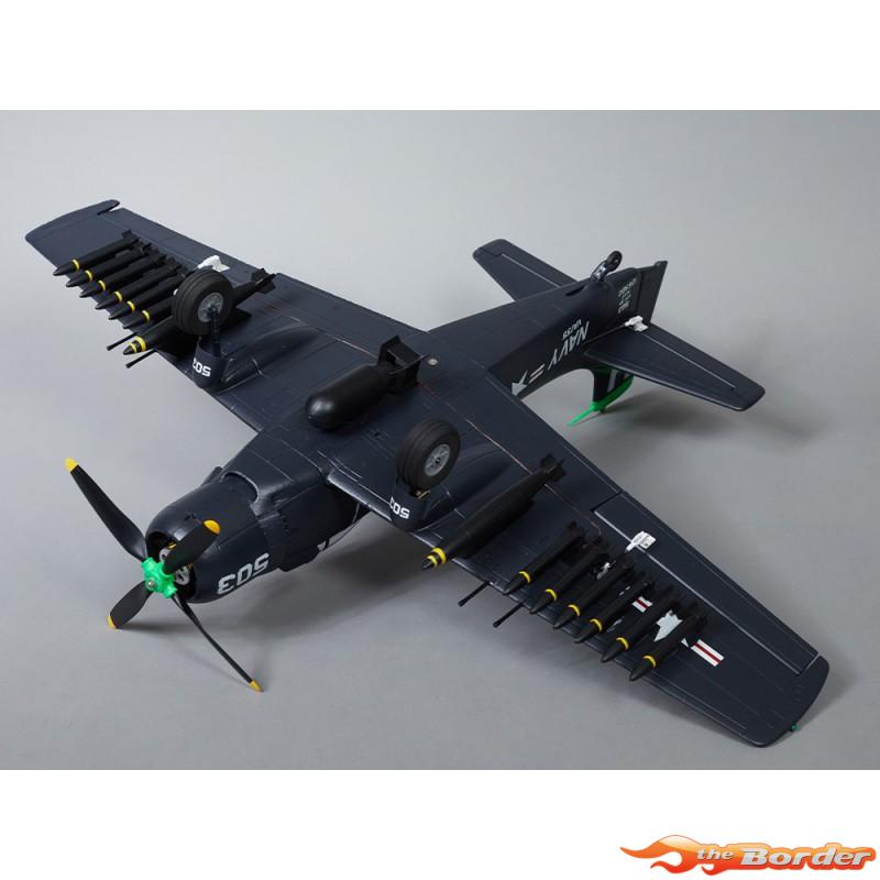 Derbee A1 Skyraider Warbird PNP kit - Blue 800mm - Afbeelding 4