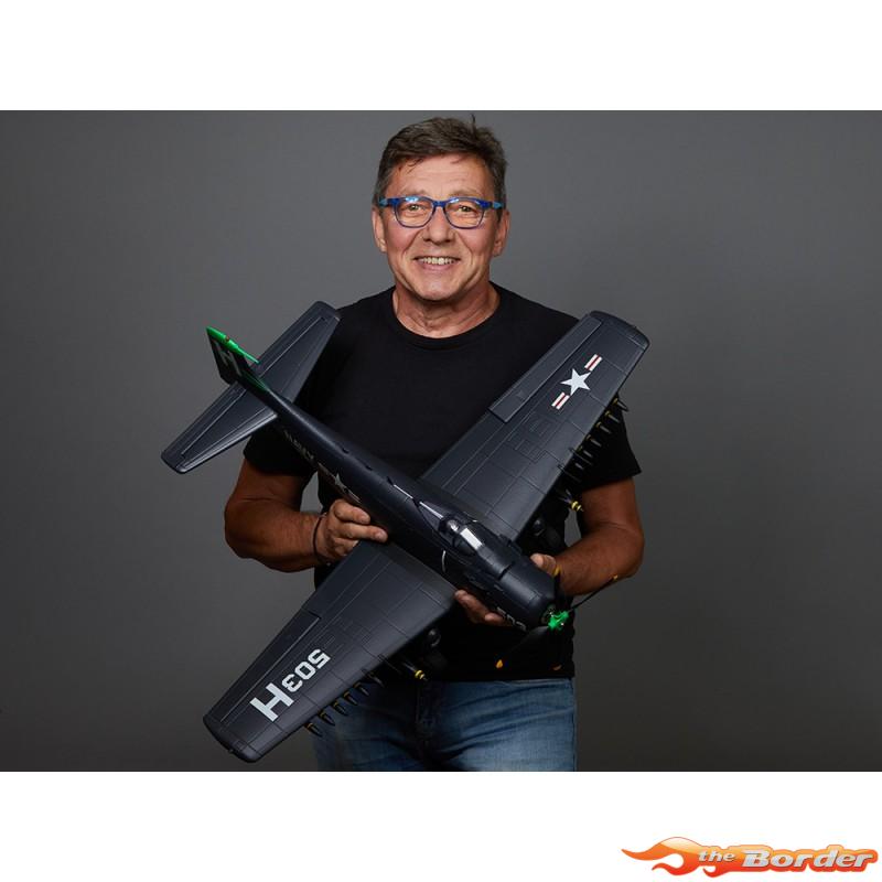 Derbee A1 Skyraider Warbird PNP kit - Blue 800mm - Afbeelding 3