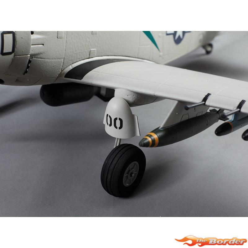 Derbee A1 Skyraider Warbird PNP kit - Grey 800mm - Afbeelding 12