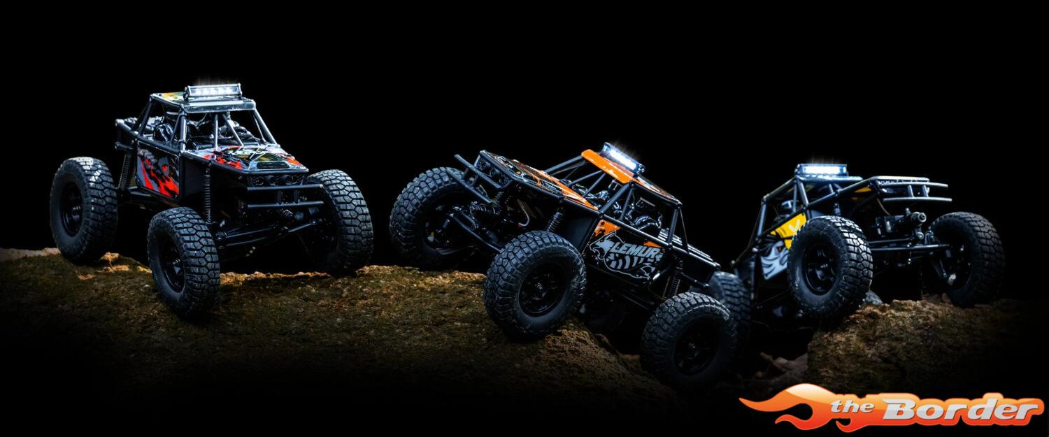 FMS FCX24 1/24 Lemur Crawler RTR Car Red - Afbeelding 4