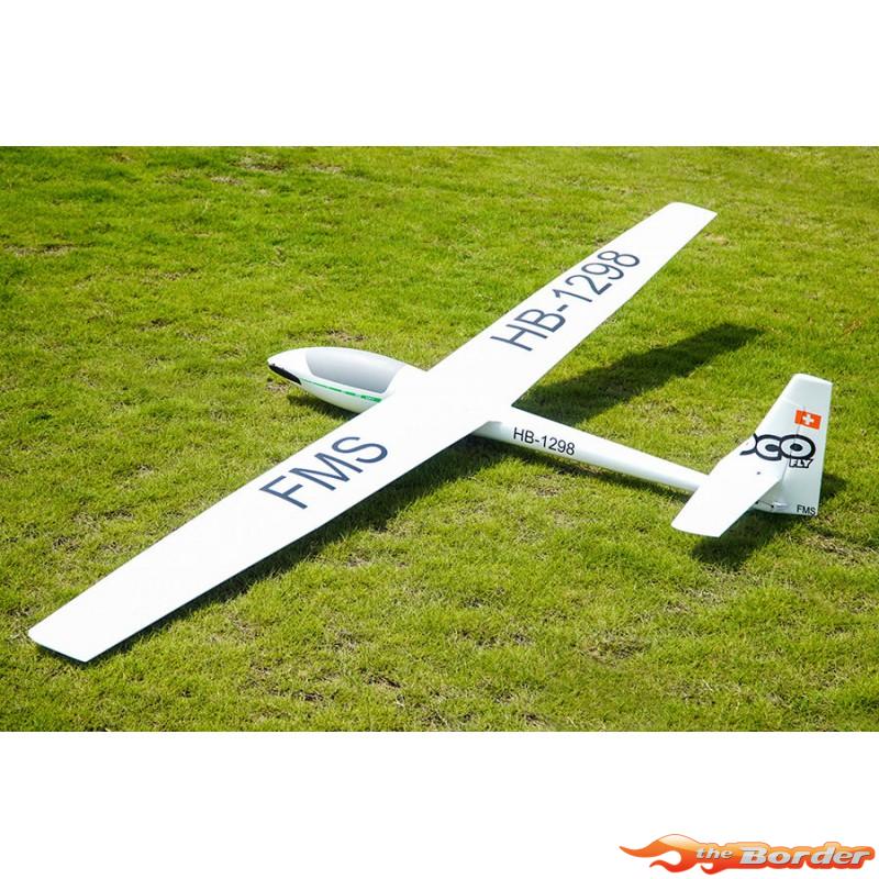 FMS 1/8 Glider 2500mm ASW-17 PNP Kit FMS129 - Afbeelding 2